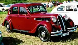 1938 BMW 326 Limousine.