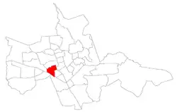 The bairro in District of Sede