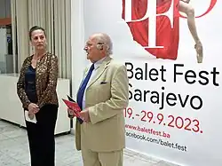 Dina Papo and Jakob Finci, 2023.