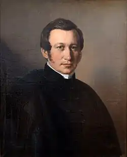 His portrait by Miklós Barabás from 1837