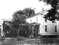 Barn and house built by James Wallace in 1848