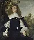 Similar stance and sleeves by Hals pupil Bartholomeus van der Helst