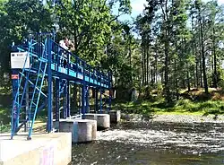 Barycz River in Ryczeń