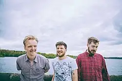 Bearfoot Beware promotional photo at Eccup Reservoir in 2017