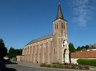 The church of Beaumerie-Saint-Martin