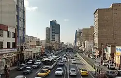 Beheshti Street in the city of Karaj