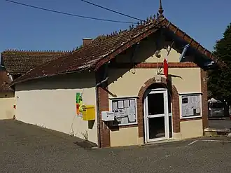 The town hall in Bellegarde
