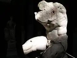 Belvedere Torso (1st century BC), by Apollonius of Athens, Pio-Clementine Museum, Vatican.