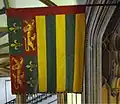 Garter banner of Henry Manners, 8th Duke of Rutland, now at Belvoir Castle