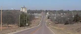 Bennet, seen from the south along Nebraska Highway 43
