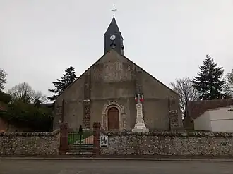 The church in Berchères