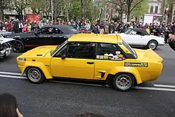 Fiat Abarth 131 left side view