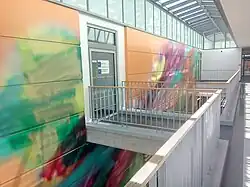 Building 3, gallery in the third floor