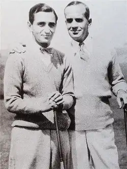 Image 31Irving Berlin (left) and Al Jolson, c. 1927 (from 1920s)