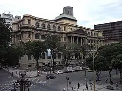 The Library as seen from the Municipal Theatre