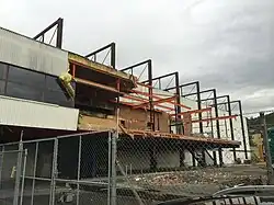 Abbruch alte Eishalle (restaurant)