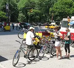Renting, outside Artisans Gate, Central Park