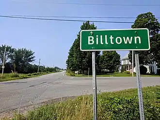 Corner of 221 and Rockwell Mountain