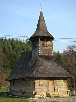 Wooden church in Valea Cășeielului