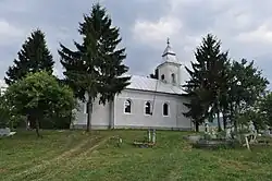 Archangels church in Băbdiu