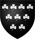 Coat of arms of Forcelles-Saint-Gorgon