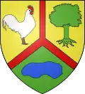 Coat of arms of Saint-Vincent-en-Bresse