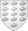 Coat of arms of Tréize-Vénts
