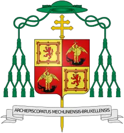 Coat of arms of the Archdiocese of Mechelen–Brussels