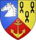 Coat of arms of Cézac