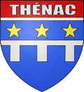 Coat of arms of Thénac