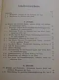 Table of contents to volumes I and II of Vorlesungen über Gastheorie (1896-1898)