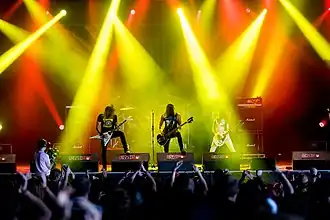 Bombus playing at Summer Breeze Open Air in 2016.