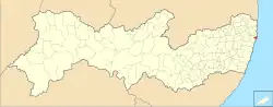 Location in Pernambuco