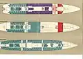 Ship's deck plan page 3