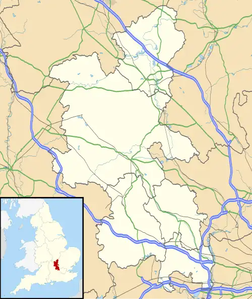 Chetwode is located in Buckinghamshire