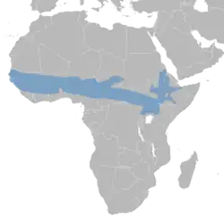 Map of range