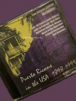 Cover of CD-ROM: Puerto Ricans in the USA: 100 Years