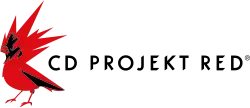 The words "CD Projekt Red" appear right of a red-and-black bird