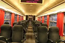 Second class interior.