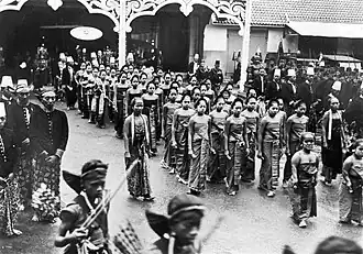 Tingalan Dalem Jumenengan, The 40th Royal coronations anniversary of Susoehoenan Pakubuwono X in Surakarta Sunanate.