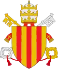 Coat of arms of Pope Benedict XIV