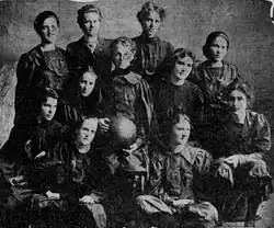 Image 1University of California-Berkeley women's basketball team, photographed in 1899 (from Women's basketball)