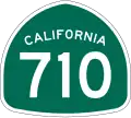 State Route 710 marker