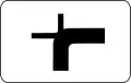 Direction of priority road