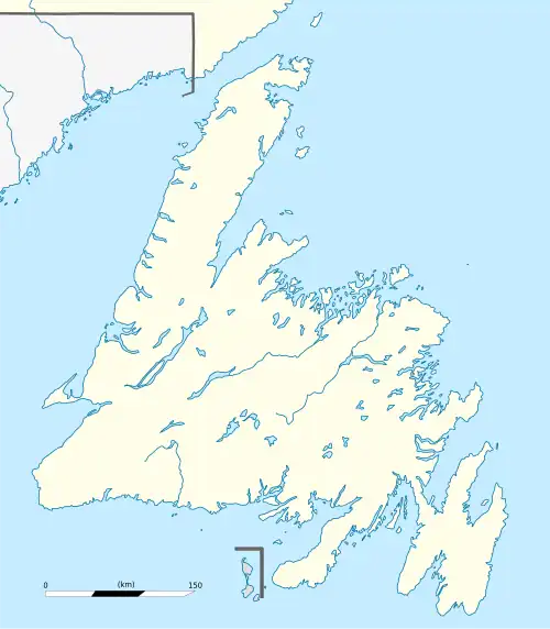 Springdale is located in Newfoundland