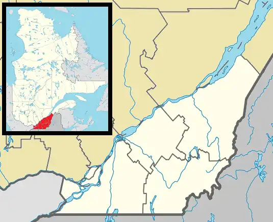 Howick is located in Southern Quebec