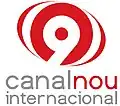 Logo as Canal 9 Internacional.