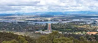 Canberra viewed from Mount Ainslie