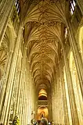 Canterbury Cathedral, nave looking east