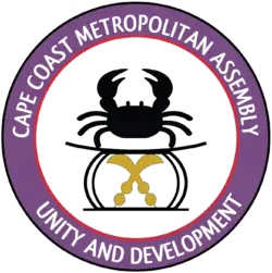 Official seal of Cape Coast Metropolitan District